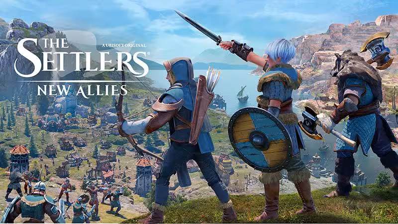 سی دی کی اورجینال بازی The Settlers: New Allies کامپیوتر (PC)