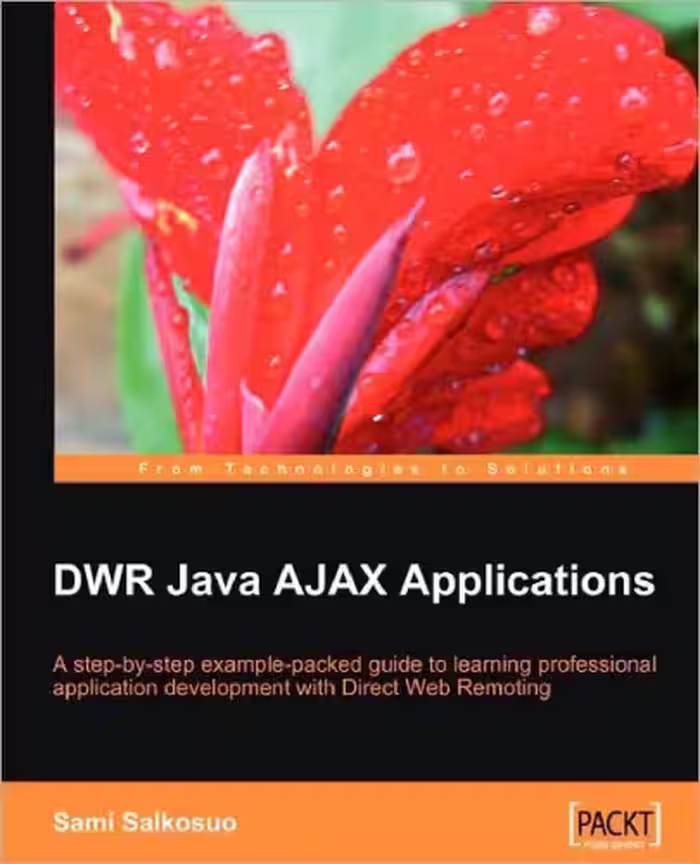 خرید و دانلود نسخه کامل کتاب DWR Java AJAX Applications