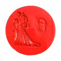 قالب سیلیکونی عروس داماد 7 سانت