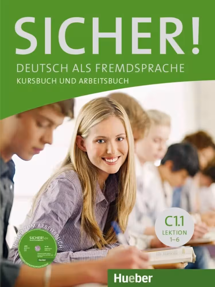 زیشا | کتاب آلمانی (Sicher! C1.1 Kursbuch und Arbeitsbuch (Lektion 1-6