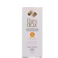 کرم ضد آفتاب رنگی SPF50 مناسب پوست مختلط تا چرب حجم 40 میلی لیتر پارادوکس