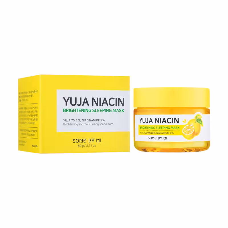 ماسک خواب روشن کننده یوجا نیاسین سام بای می Some By Mi Yuja Niacin Brightening Sleeping Mask • خوش آرا
