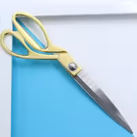 قیچی فلزی بزرگ درجه یک طلایی 34918