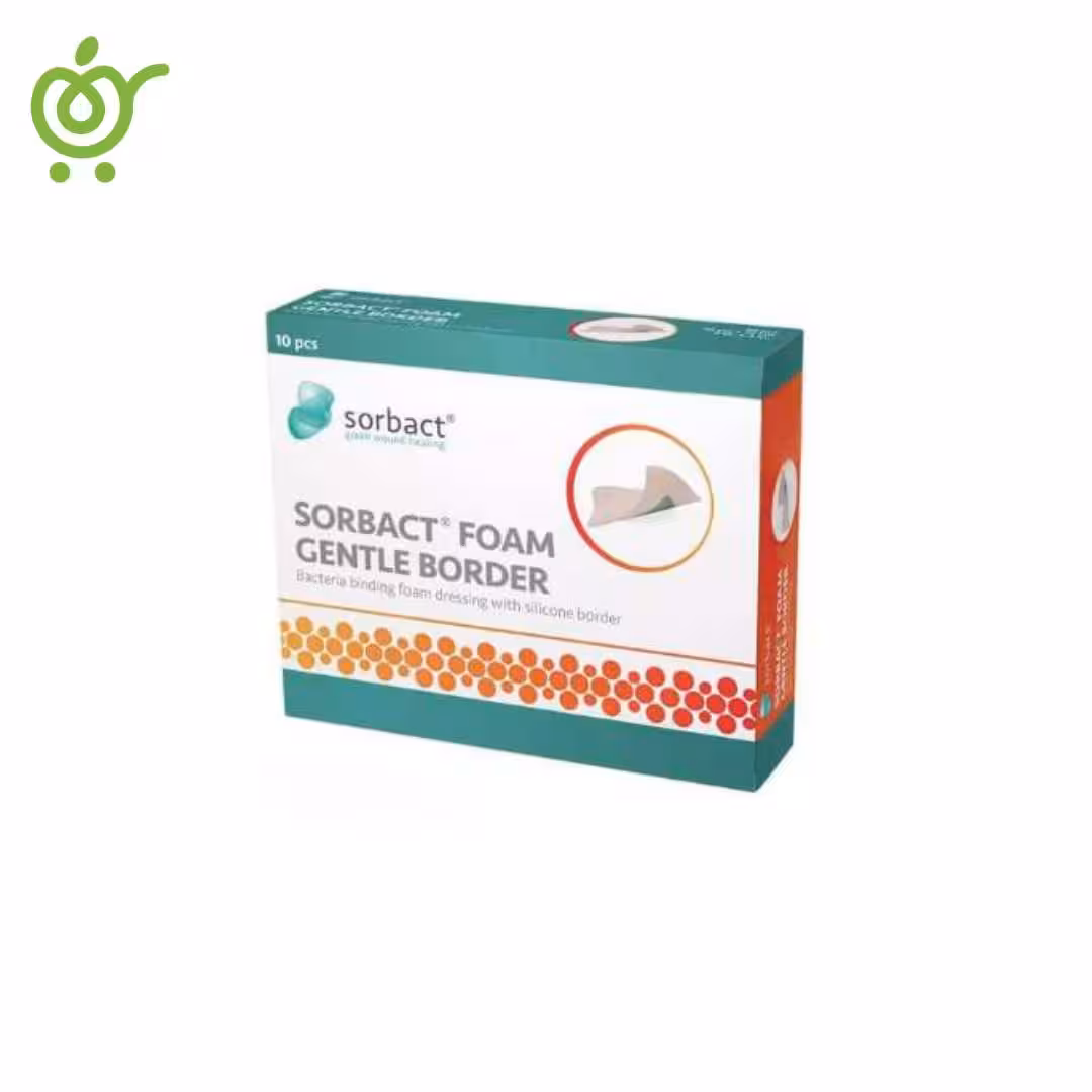 پانسمان فوم جنتل بوردر سوربکت Sorbact Foam GENTLE BORDER 7.5*7.5 | فروشگاه اینترنتی سیب 115