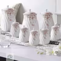 پاسماوری چینی گلدکیش ست 8 تایی طرح Sweety مدل GK701152