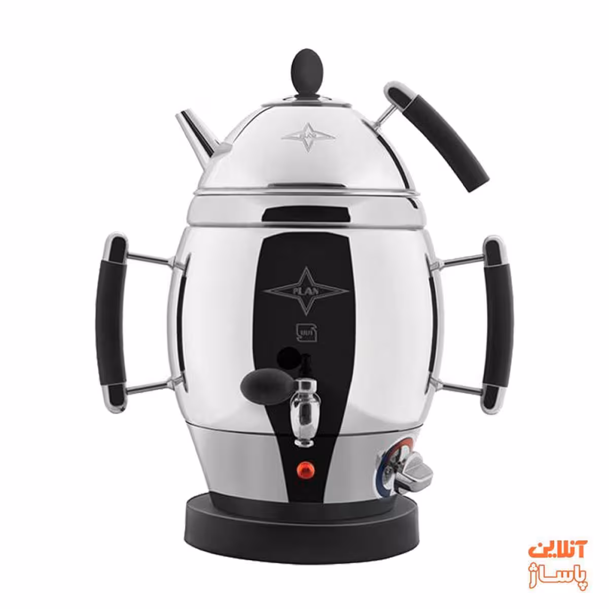 سماور برقی پلان مدل 6060 ظرفیت 5 لیتر