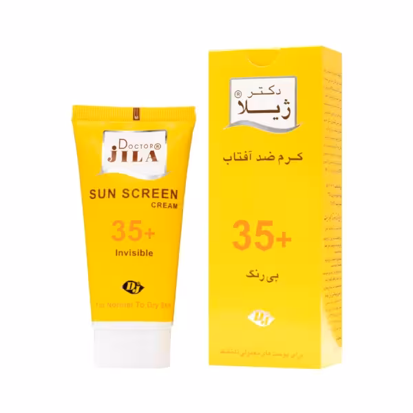 ضدآفتاب بیرنگ spf35 دکتر ژیلا