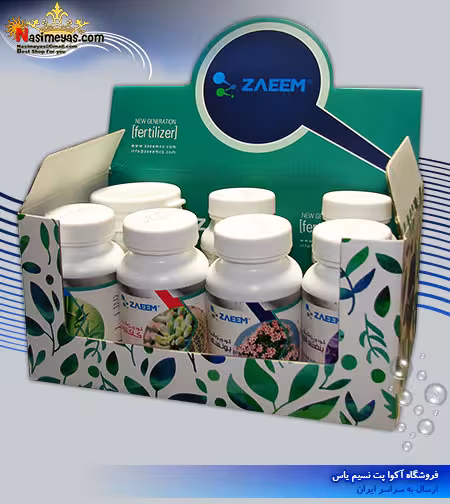 ست 7 تایی کود کامل گیاهان آپارتمانی زعیم