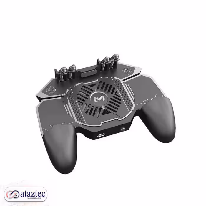 دسته بازی فن دار پابجی مدل AK-88 MEMO | دارای نگهدارنده تلفن | با فن پرقدرت 6000 دور در دقیقه