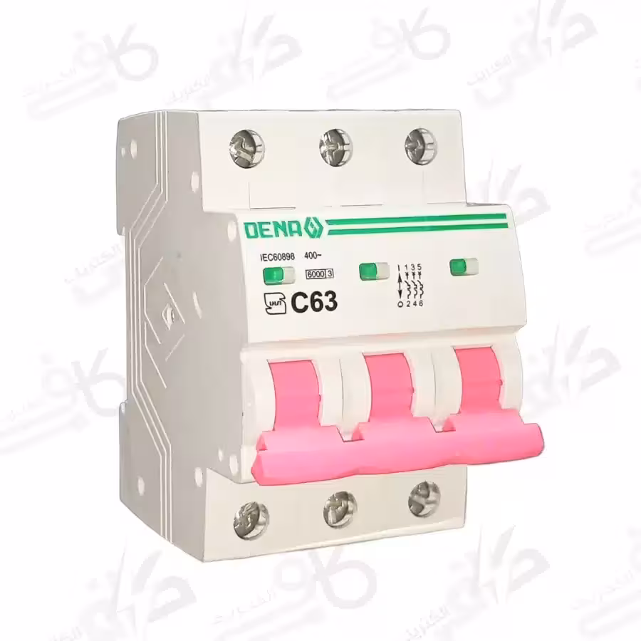 فيوز مينياتوري 3 فاز 63 امپر دنا الكتريک 6KC