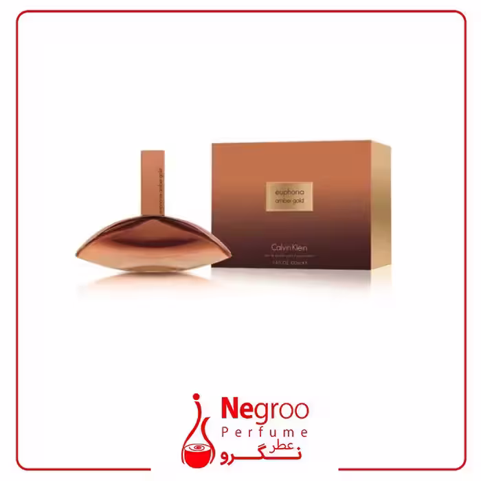 عطر ادکلن سی کی ایفوریا امبر گلد زنانه 100 میل