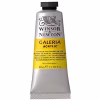 رنگ اکریلیک وینزور کد 120 مدل گالریا (cadmium yellow medium hue)