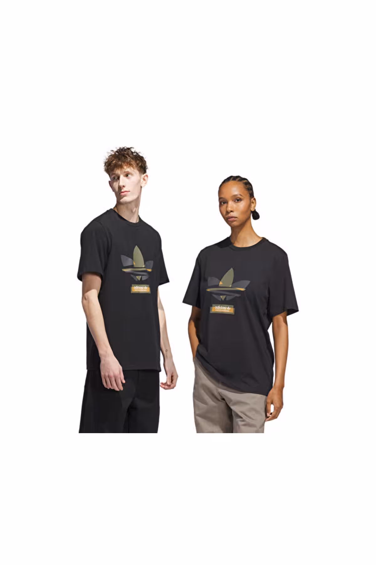 تی شرت مردانه و زنانه اسکیت TREF TEE UNISEX DAILY T SHIRT JW0054 سیاه adidas