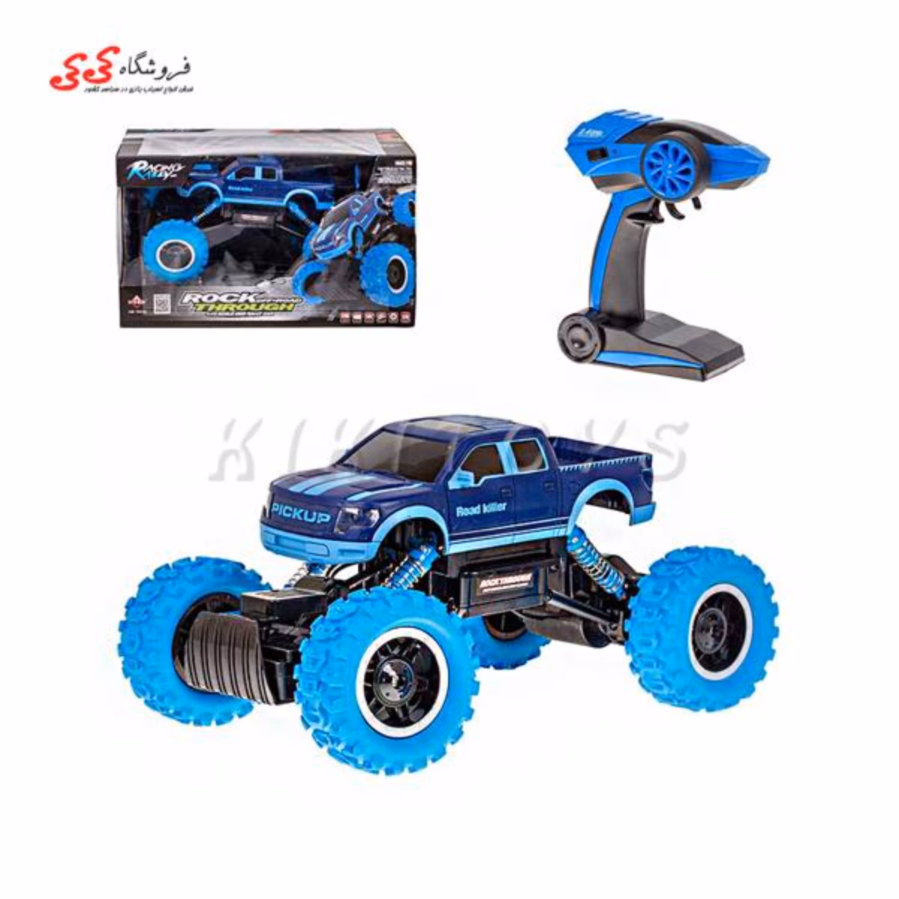 اسباب بازی ماشین کنترلی آفرودی صخره نورد قدرتی بزرگ ROCK OFF ROAD HB-PY1401B
