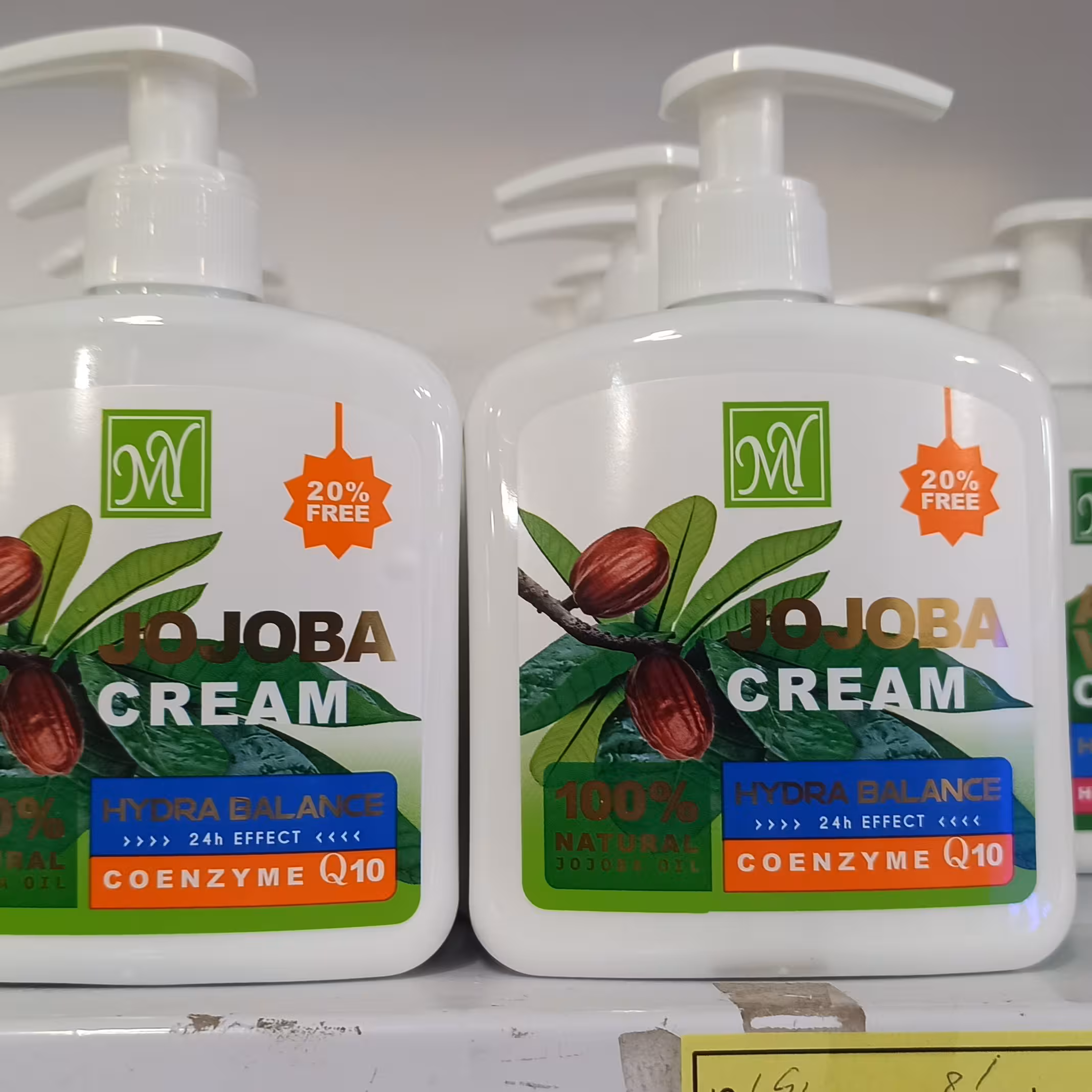 کرم دست و صورت جوجوبای پمپی 490 میل مای