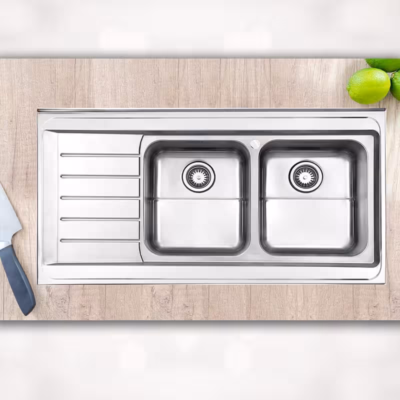 سینک استیل البرز 735 روکار