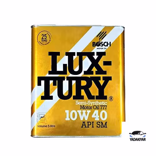 روغن موتور بوش مدل لاکچری SM حجم 5 لیتر (10w-40)
