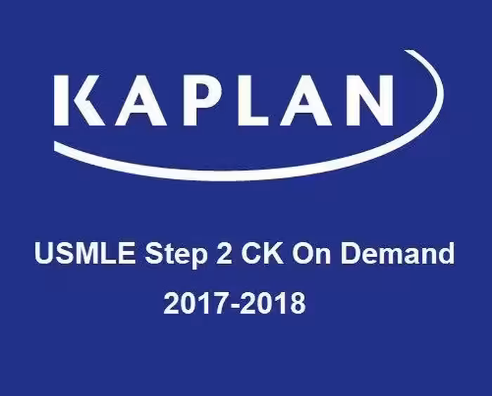 Kaplan USMLE Step 2 CK On Demand 2018 - کتاب پزشکی بهار