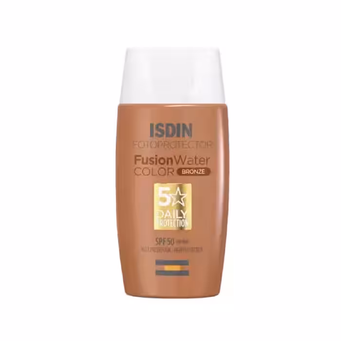 کرم ضد آفتاب رنگ برنز مجیک ایـزدیـن مدل فیوژن واتر SPF50