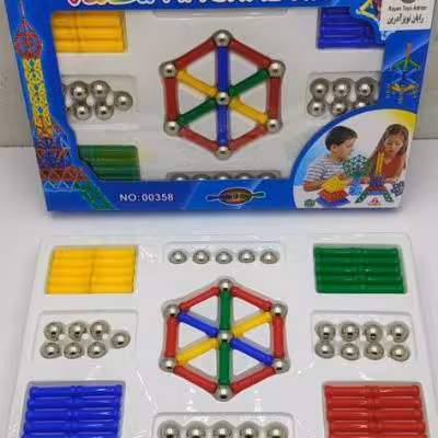 مگ جعبه دار 8 ضلعی ( آهنربا آموزشی )