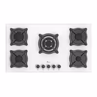 اجاق گاز صفحه ای شیشه ای بیمکث مدل MG 5087 سفید