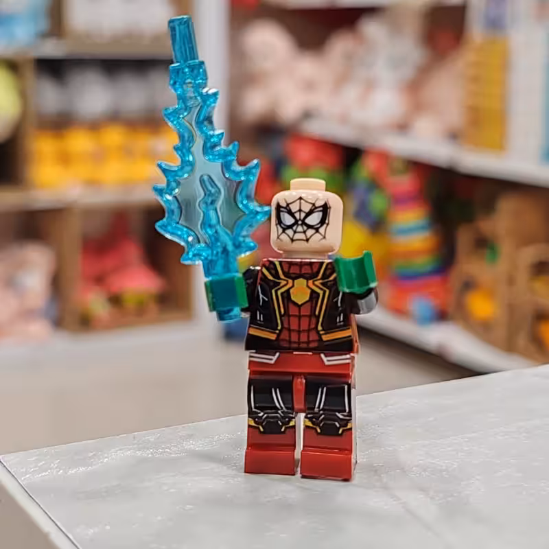 مینی فیگور لگو مرد عنکبوتی تار آبی