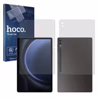 گلس صفحه نمایش و پشت تبلت سامسونگ  Galaxy Tab S9 FE مدل مات برند هوکو کد XLXL