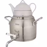 کتری قوری شیردار راسل 4 لیتری دسته لاکچری (ساخت ترکیه) – کد کالا:  TR-118 s