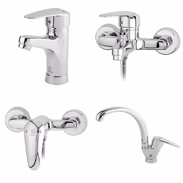 ست شیرآلات قهرمان مدل زوبین