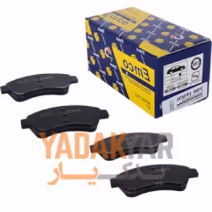 لنت ترمز پژو 206 جلو امکو