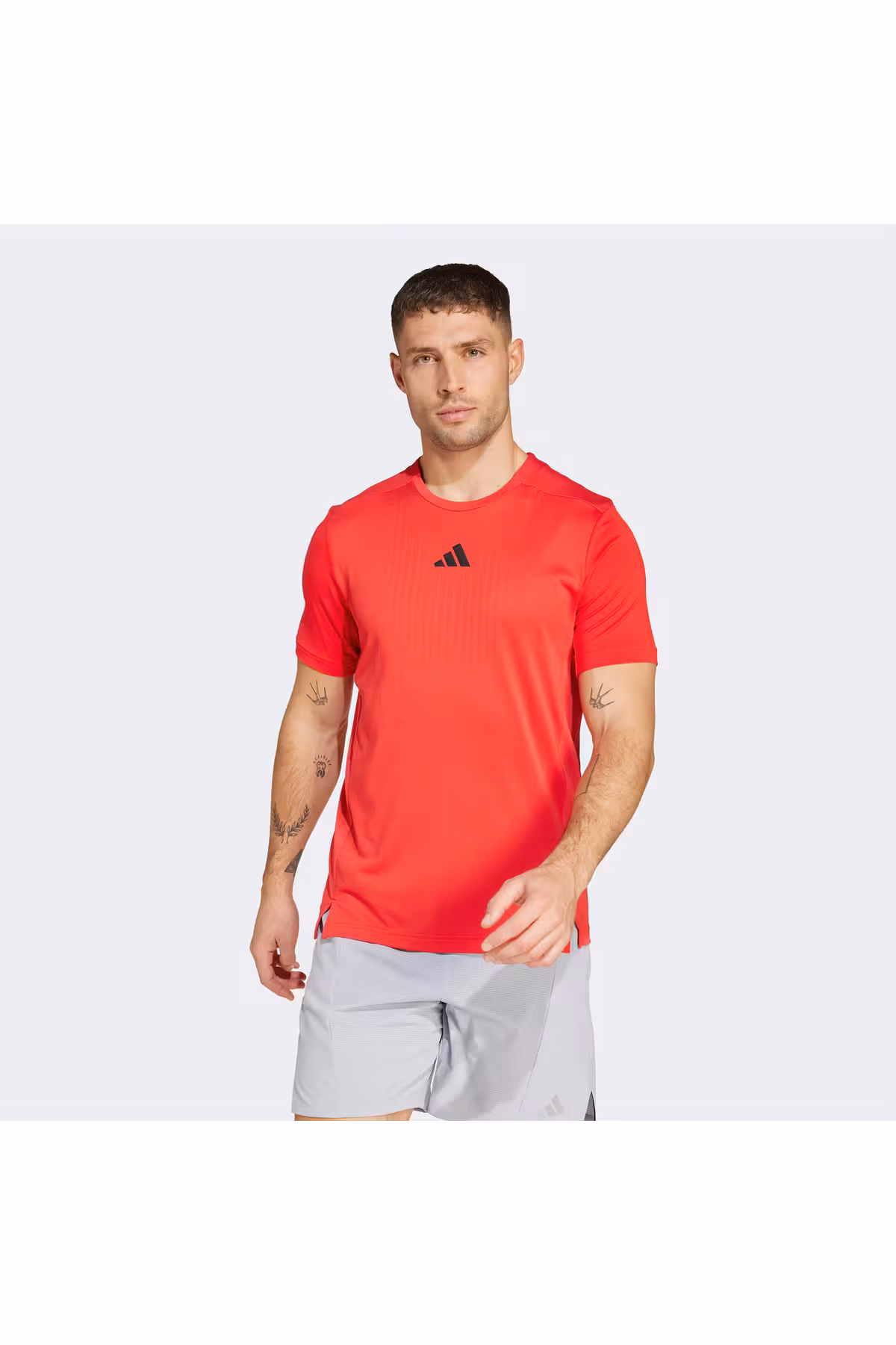 مردانه تی شرت آموزش قرمز مردان AIRCHILL adidas