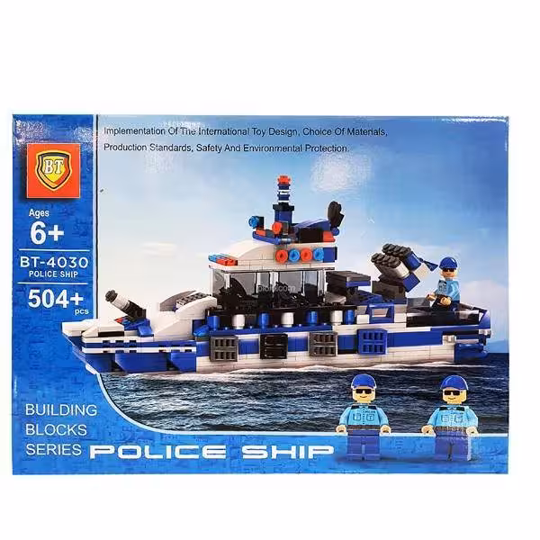 بازی فکری لگو کشتی بزرگ پلیس