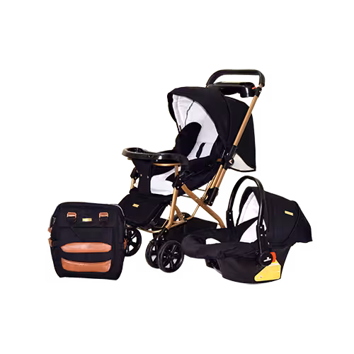 سرویس کالسکه ارابه مدل 3009G رنگ طوسی | فروشگاه نوپا