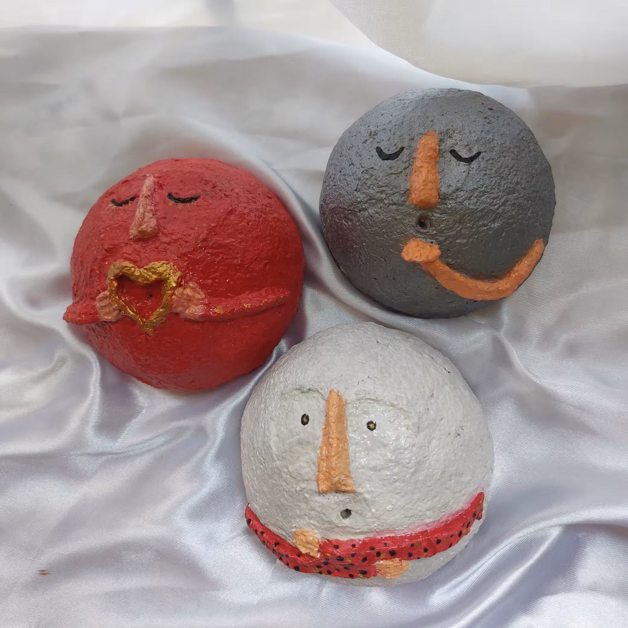 مجسمه دیوار آویز 3تایی عشق