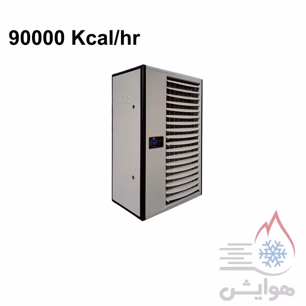هیتر گازی فایر تیوب آذر تهویه طرح ایستاده F990