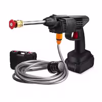 کارواش شارژی قابل حمل Cleaning Gun همراه با باتری اضافه