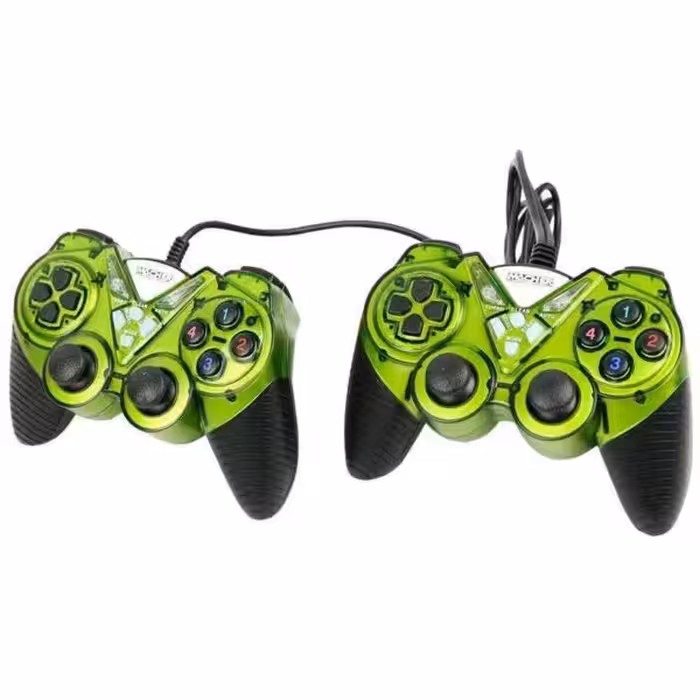 گیم پد دوبل شوکدار فانتزی MR-P62 مچر ( MACHER )