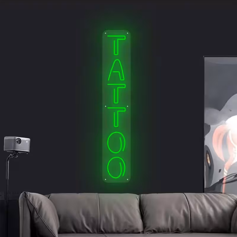 تابلو نئون طرح تتو کد JOB041