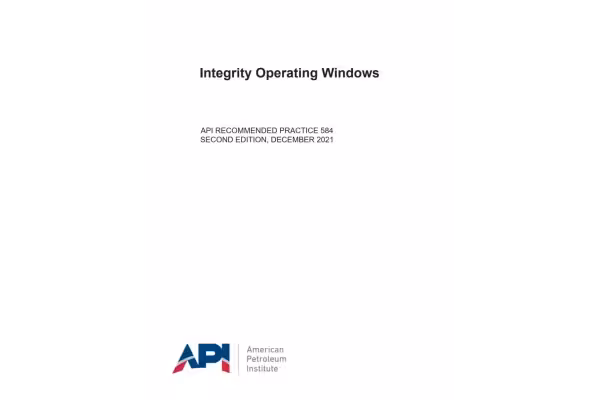 🟣برای اولین بار : ویرایش 2021 استاندارد API 584 در زمینه تعیین IOW 💜Integrity Operating Windows ⚡️ارایه جدول‌های IOW در این ویرایش - کتابخانه مجازی واتیکان