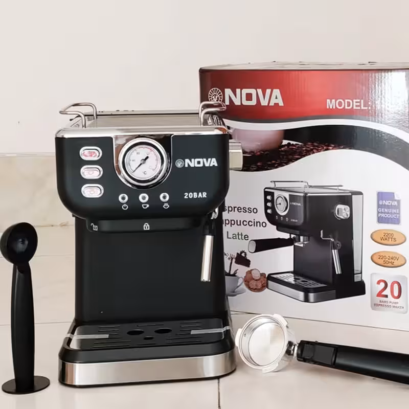 اسپرسو ساز نوا NOVA مدل 183 مشکی