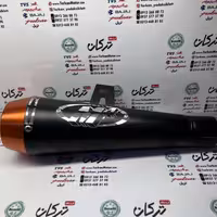 اگزوز قهرمانی برند M4 مشکی ( سر نارنجی )