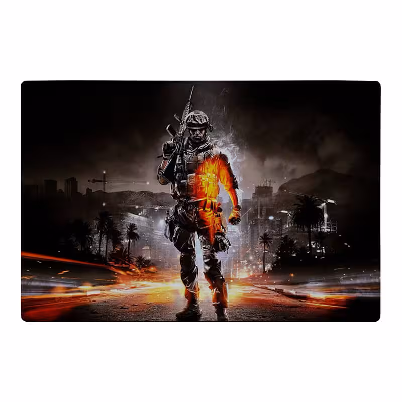 خرید و قیمت ماوس پد گیمینگ طرح بتلفیلد کد 4025