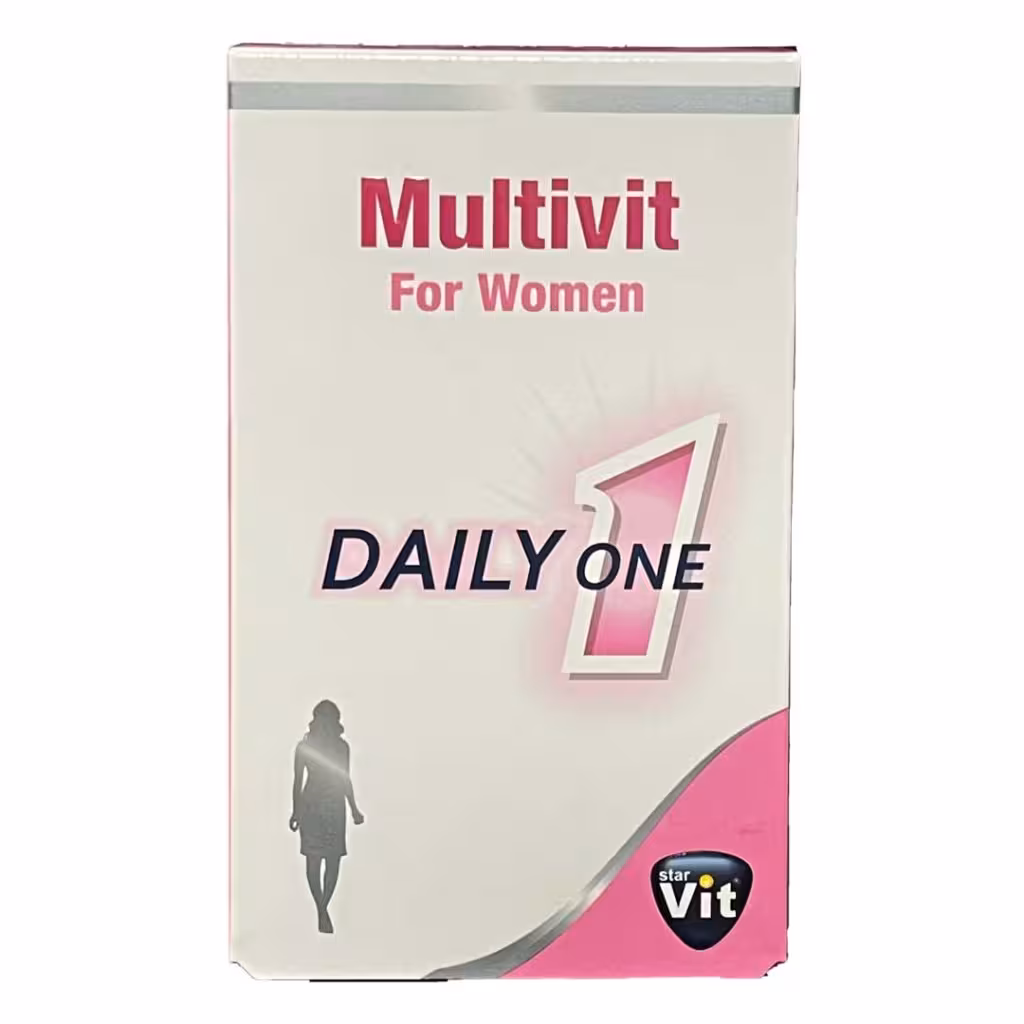 مولتی ویت مخصوص خانم ها استار ویت 60 عددی