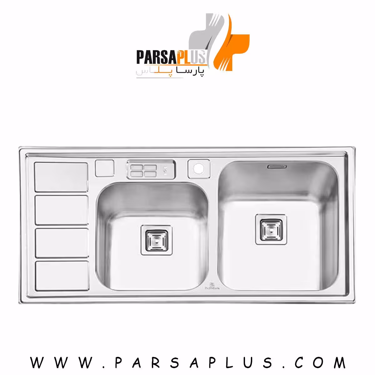 سینک پرنیان استیل Ps 1220 توکار