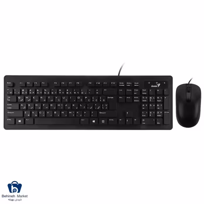 کیبورد و ماوس باسیم جنیوس مدل Slimstar C130