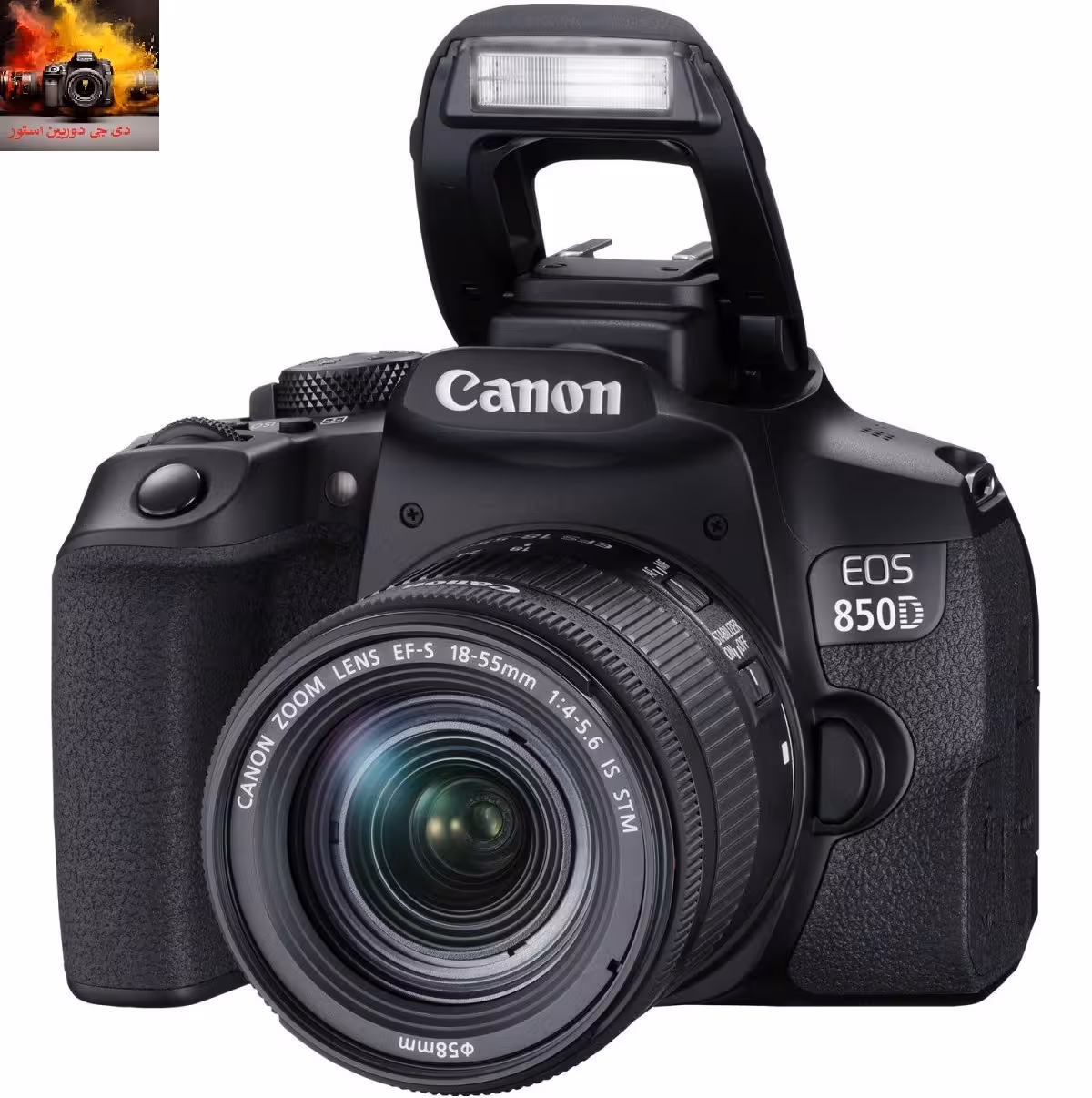 دوربین دیجیتال کانن مدل EOS 850D به همراه لنز 18-135 میلی متر IS USM