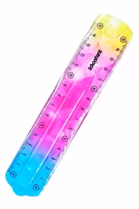 خط کش ژله ای کهکشانی 15 سانت FA92691 اسکول فنس schoolfans