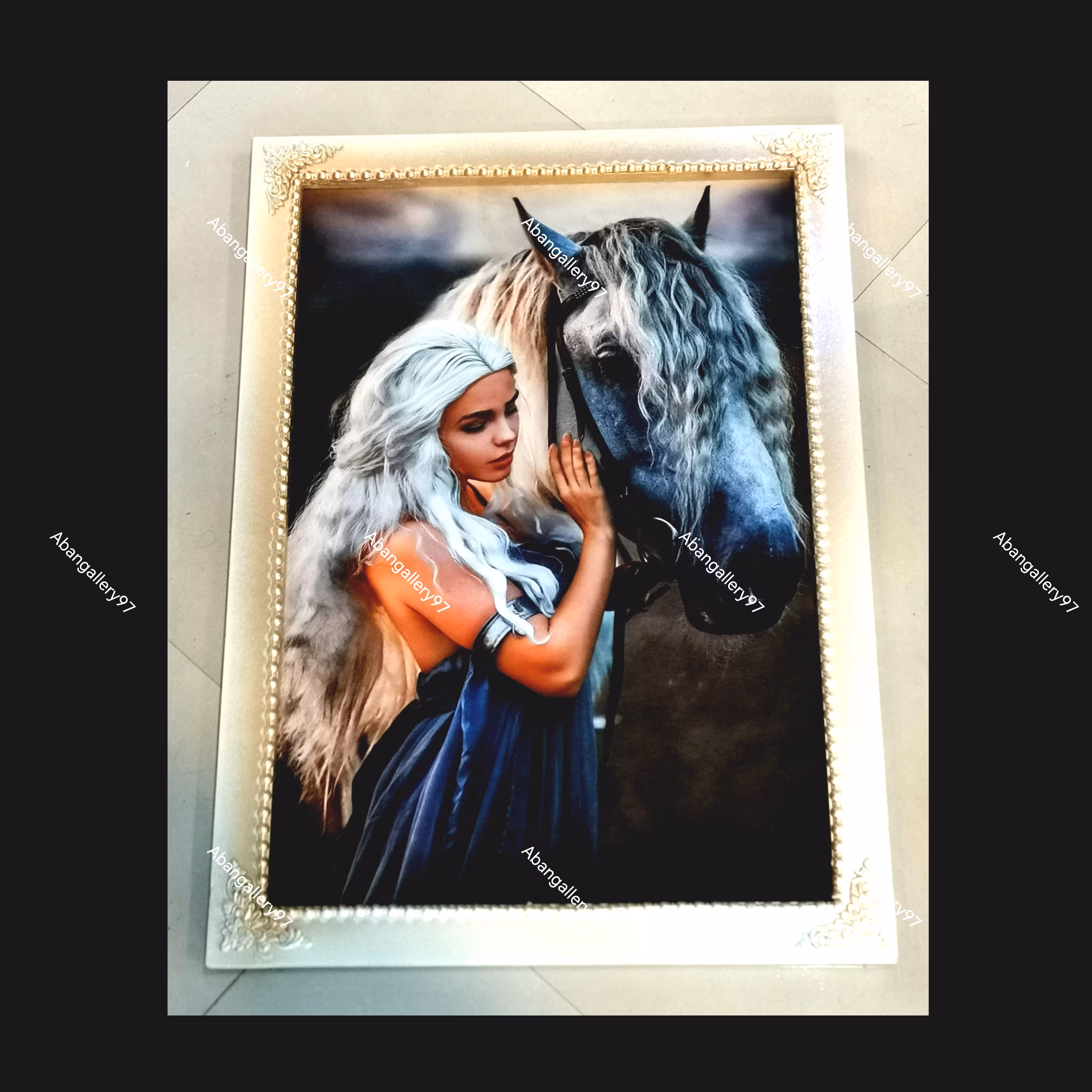 تابلو مخمل 74*54