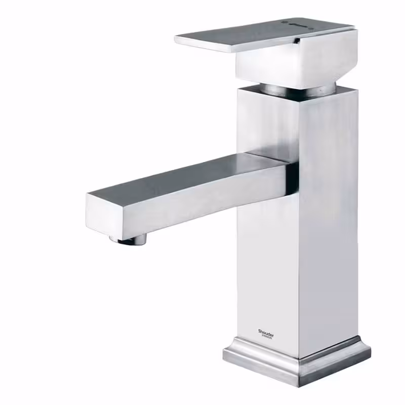 شیر روشویی ثابت شودر مدل اروپا کروم