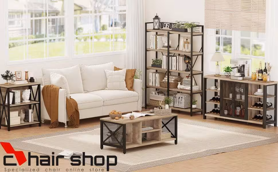 ست کنسول جلومبلی  عسلی چوب و فلز کد 9937